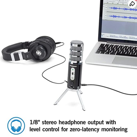 Samson Technologies Satellite - USB/iOS Broadcast Microphone - Picture 2 of 5